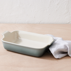 Stoneware Heritage Rectangular DishSea Salt image number 6